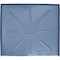 American Built Pro Dishwasher Drain Pan - Open-Ended Directs wtr Upfront for Leak Detection  - 24 inch x 20.5 inch, Gry DWP-1G - alternate 1